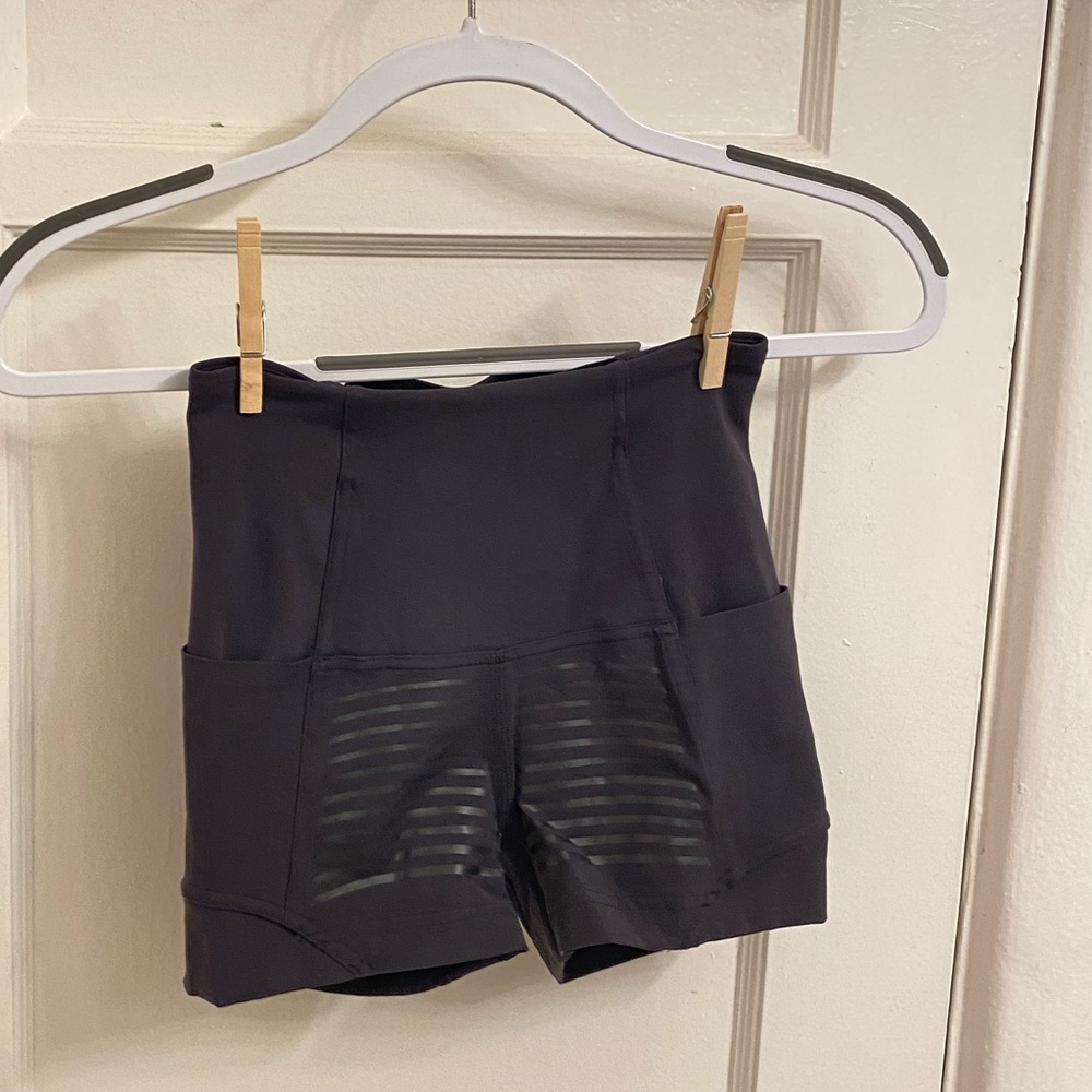 Lululemon Compression Shirts | Black with Pockets 2.5inch